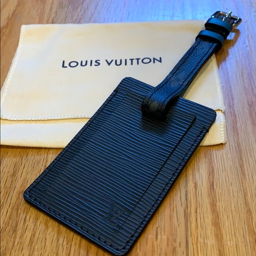 Louis Vuitton Épi luggage tag